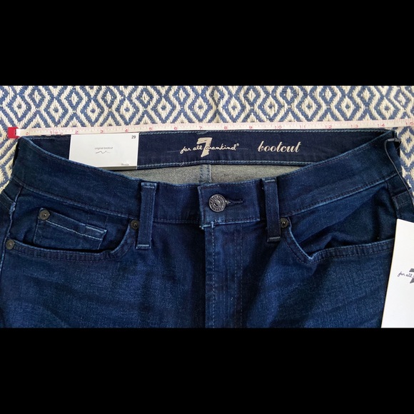 7 For All Mankind Original Bootcut Jeans - Picture 3 of 5